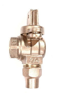NO-LEAD HAYSTITE X FIP FULL PORT ANGLE METERVALVE WITH LOCK