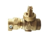 NO-LEAD CAMPAK X FIP FULL PORT BALL VALVE CURBSTOP WITH DRAIN