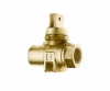 NO-LEAD FIP X FIP MINNEAPOLIS BALL VALVE CURBSTOP WITH DRAIN
