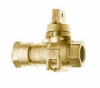 NO-LEAD CB COMPRESSION X FIP MINNEAPOLIS BALL VALVE CURBSTOP WITH DRAIN
