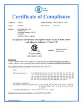 Cambridge Brass Certificate